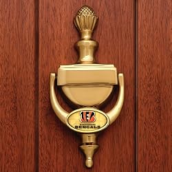 Cincinnati Bengals Memory Company Brass Door Knocker NFL Football Fan Shop Sports Team Merchandise
