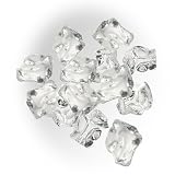 Acrylic Ice Cubes - Rough Shape - 2 Pound Bag Fake Ice