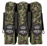 BT 3+4 Pod Pouch Paintball Harness - Woodland Digi