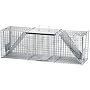 Havahart 1045 Two Door Cage Trap for Raccoons, Stray Cats and Woodchucks 36 x 10 x 12