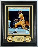 Willie Stargell Framed Pittsburgh Pirates 8x10 Photo Mint with two 24KT Gold Coins