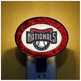 MLB Washington Nationals Hand-Painted Glass Nightlight