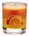 Duftkerze Frische Orange im Glas Brenndauer 30 bis 40 h