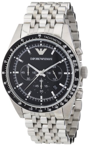 Emporio Armani AR5988 Sport Silver Chronograph Watch