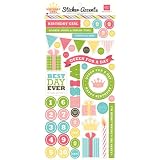 Echo Park Birthday Girl Sticker Embellishments