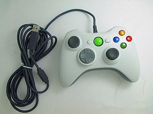 LYYF New Fashion Cool High Quality Wired USB Controller for Xbox 360(White)