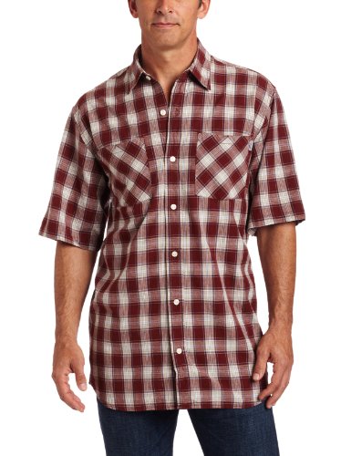 Carhartt Men’s Short Sleeve Light Weight Plaid