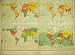 1898 MAP WORLD POPULATION RACES MANKIND COMMERCE Image