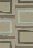 5X7 Contemporary Wool Hand Knotted Beige Area Rug 5X7 Contemporary Wool Hand Knotted Beige Area Rug