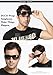 DUCO Unisex Wear Over Prescription Glasses Rx Glasses Polarized Sunglasses 8956 (Black Frame Gray Lens)