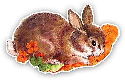 "Roxy" Bunny Rabbit | Woodland Vintage Retro Diecut