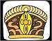 Mouse Pad with icon, design, symbol, Estonia, sign, crown, Europe, emblem