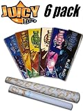 Juicy Jays Flavored Rolling Paper Variety Pack (6 Pack)