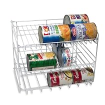 THREE TIER CAN RACK SHELF