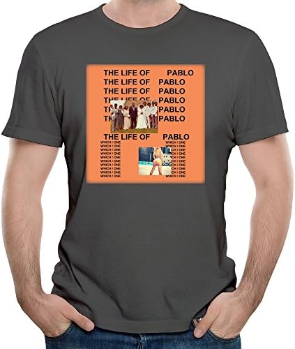 Dorothy Men's Kanye West The Life Of Pablo Tshirts DeepHeather