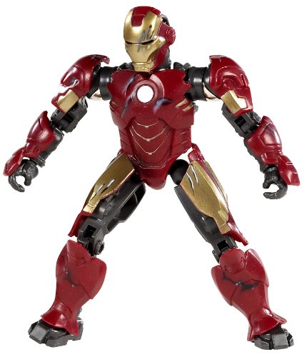 Mega Bloks Ironman 2 Tri-Armor Iron Man & Suitcase | Magnet & Felt