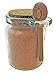 Premium Gourmet Pink Himalayan Salt (10oz - Ground Fine) in Reusable Glass Chefs Spice Jar with Cork & Spoon ~Kosher Certified~ Loved By Chefs Everywhere! Non-GMO