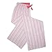 Hanes Women's Striped Cotton Pajama Lounge Pants