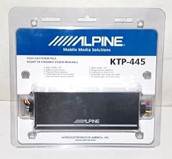 KTP-445 - Alpine 4-Channel Head Unit Power Pack Amplifier