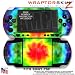 Sony PSP (original) Skin - Tie Dye WraptorSkinz TM Kit by TuneTattooz TM