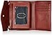 Buxton Heiress French Purse Wallet, Burgundy, One Size