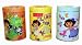 1 - DORA TIN ROUND BANK Piggy bank