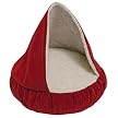 Petmate Deluxe Burrow Pet Bed - Red (25")