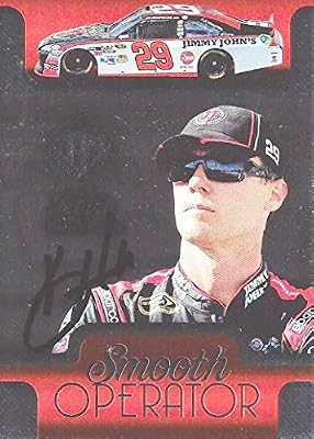 AUTOGRAPHED Kevin Harvick 2013 Press Pass Total Memorabilia SMOOTH OPERATOR (Jimmy Johns Racing) Signed Collectible NASCAR Trading Card with COA (#SO 5/10)