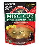 Miso-Cup Japanese Restaurant Style, 2.9-Ounce Pouch(Pack of 6) by Edward & Sons Big Save