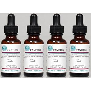 CANDIDA (1 FL OZ), Natural Homeopathic Medicine, For relief of candida yeast infection symptoms