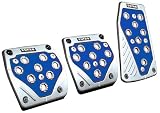 Produkt-Bild: Eufab 17164 Sport-Pedal-Set, 3-Teilig Blau/Alu