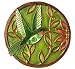 New Creative 25849 Garden Jewels Stepping Stone, Jeweled Hummingbird, 10.5-In...