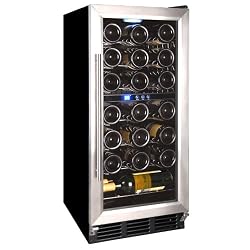 Vinotemp VT-TC32SB 32-Bottle Wine Cooler with Digital Display