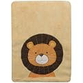 Tiddliwinks Embroidered Boa Blanket- Jungle Friends