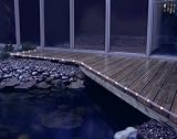 51 y0O9ikwL. SL160  Bermuda Solar Rope Light Waterproof Outdoor Garden Pond