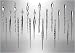 Club Pack of 18 Nature's Story Teller Iridescent Icicle Christmas Ornaments 7.5