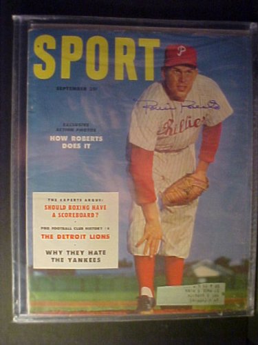 Robin Roberts Philadelphia Phillies Autographed September 1953 Sport Magazine at Amazon.com