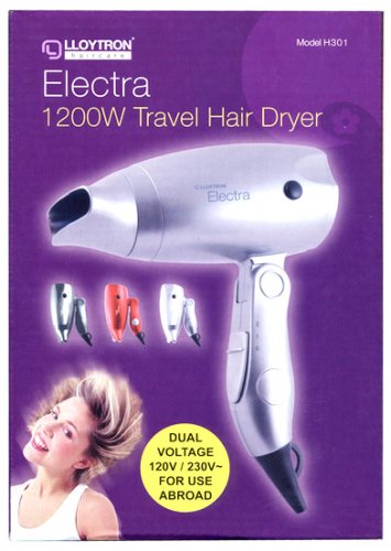 ELECTRA TRAVEL HAIR DRYER 1200W (H301)