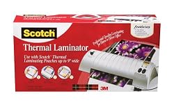 Scotch TL901 Thermal Laminator, 15.5 x 6.75 x 3.75 Inches, 2-Roller System