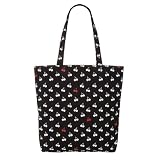 Xhilaration Cherries Graphic Tote - Black