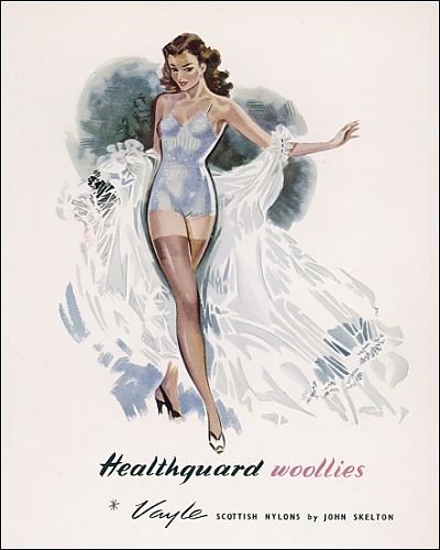 Photographic Prints of Healthguard woollies advert from Mary Evans