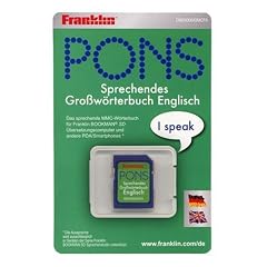 Franklin DBD-500842 Pons Großwörterbuch Deutsch/Englisch elektronisches Wörterbuch