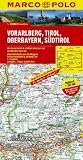 MARCO POLO Karten &Ouml;sterreich 3 Vorarlberg Tirol Oberbayern S&uuml;dtirol 1:200.000 - Mairdumont