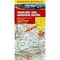 MARCO POLO Karte Vorarlberg, Tirol, Oberbayern, S�dtirol 1:200.000
