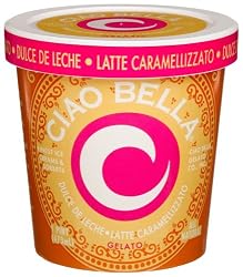 Ciao Bella Dulce De Leche Gelato, 16-Ounce Cups (Pack of 4)