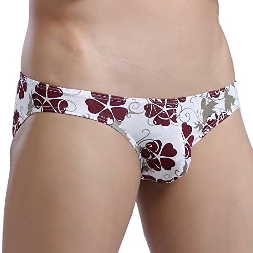 Sexy Men's Bikini Thong Tanga Swimwear Seaside Shorts with Pouch