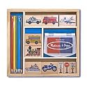 Melissa & Doug Vehicles Stamp Set
