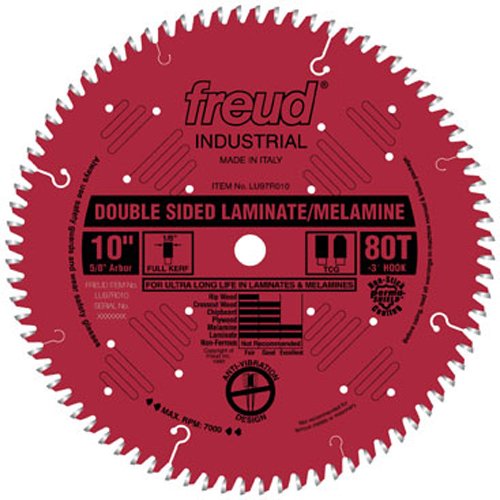 Freud LU97R012 Industrial Double Sided Laminate & Melamine Saw Blade 12-Inch x 96t TCG 1 inch arbor Perma-Shield Coated Freud LU97R012 Industrial Double Sided Laminate & Melamine Saw Blade 12-Inch x 96t TCG 1 inch arbor Perma-Shield Coated