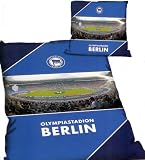 Bertels 4255-00-1-16 Hertha BSC Berlin Fanartikel Bettwäsche Linon Stadion