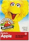 Apple & Eve Sesame Street Big Bird's Apple Juice 4.23 fl oz, 8 Count (Pack of 5)